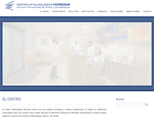 Tablet Screenshot of clinicamoreiras.com